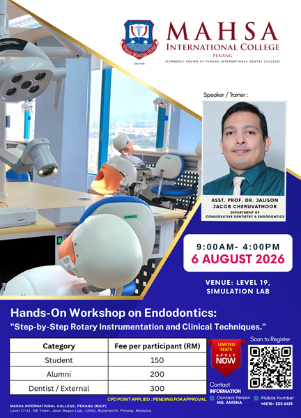 Endodontics Workshop 2026